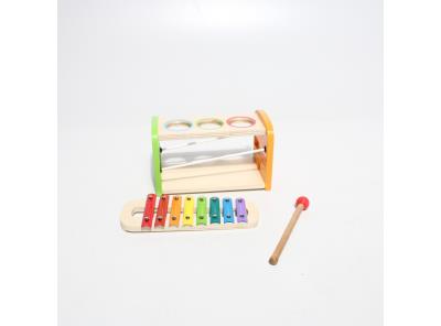 Dětský xylofon Eichhorn dřevěný