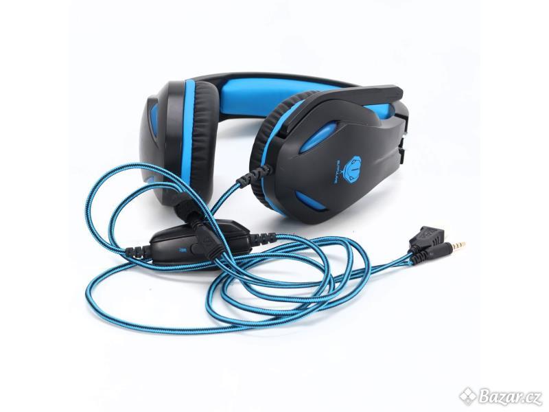 Herní sluchátka Vimbo GH-2 modrá
