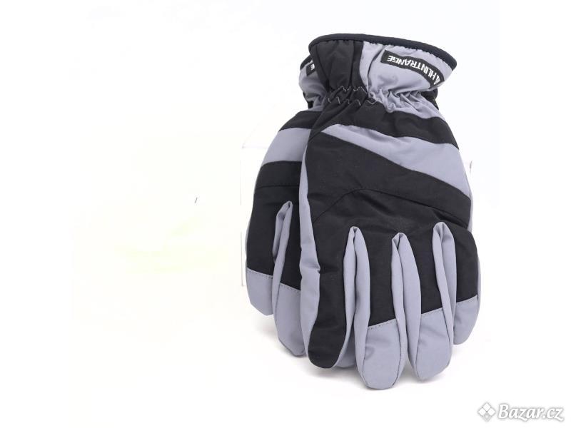 Lyžařské rukavice Ehsbuy černošedé XL