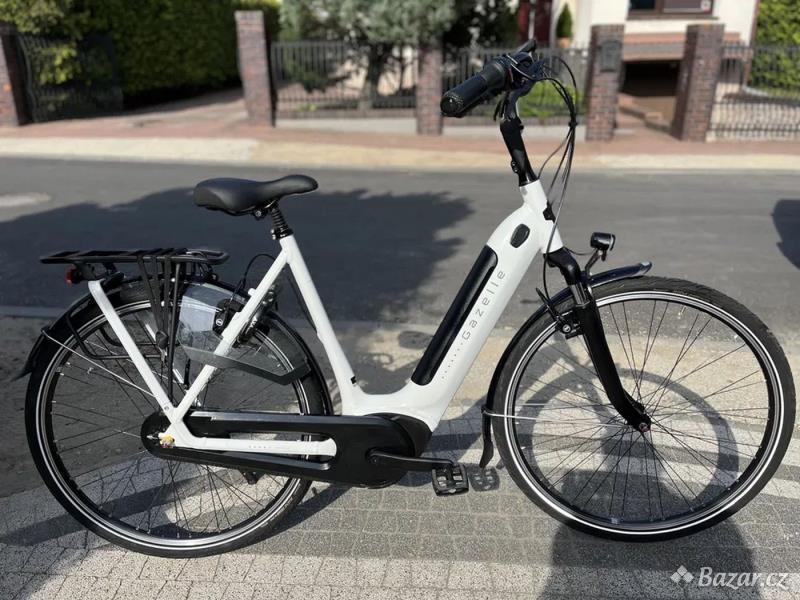 DUTCH E-Bike: Holandské elektrokolo GAZELLE, 49 cm, BOSCH PLUS 500 Wh, 28