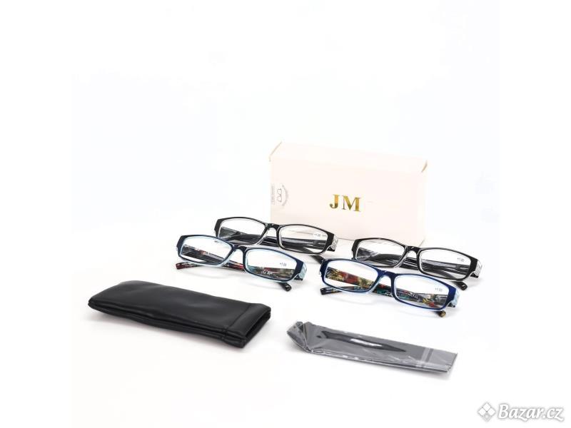 Dámské brýle na čtení JM 4 různé barvy 