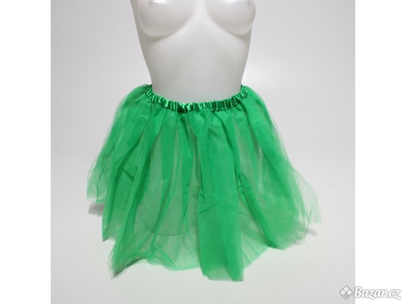 Tylová sukně Ushiny WQ-003, zelená
