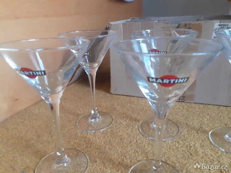 Sklenice Martini