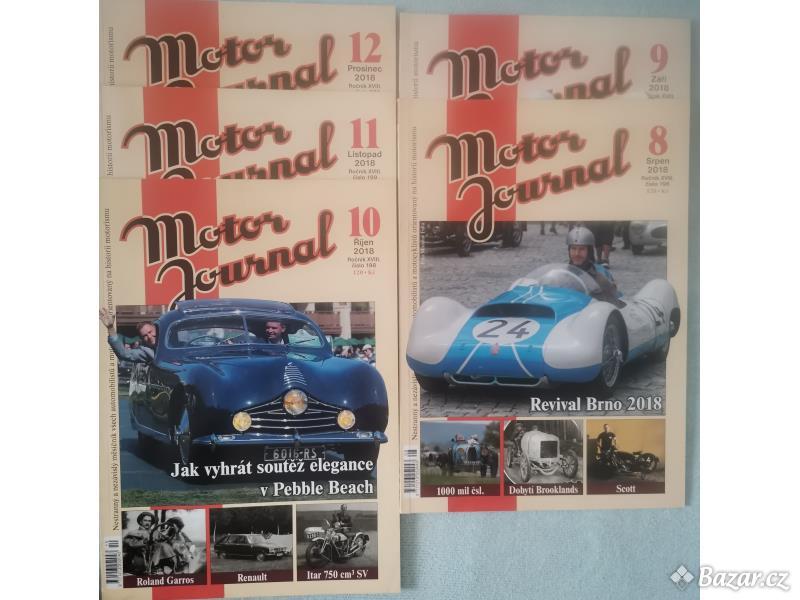 Nabízím k prodeji časopisy Motor Journal 