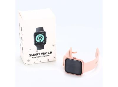 Chytré hodinky AEAC ID207 růžové