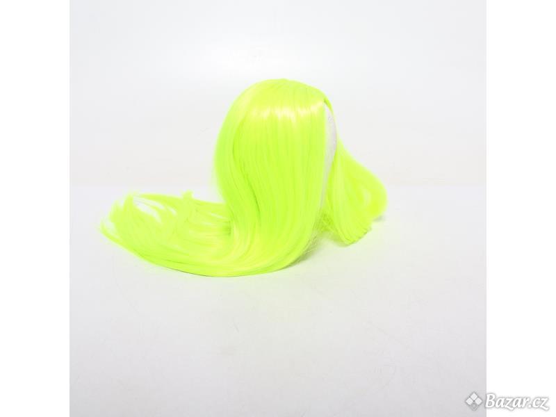 Dámská paruka Porsmeer neonově zelená
