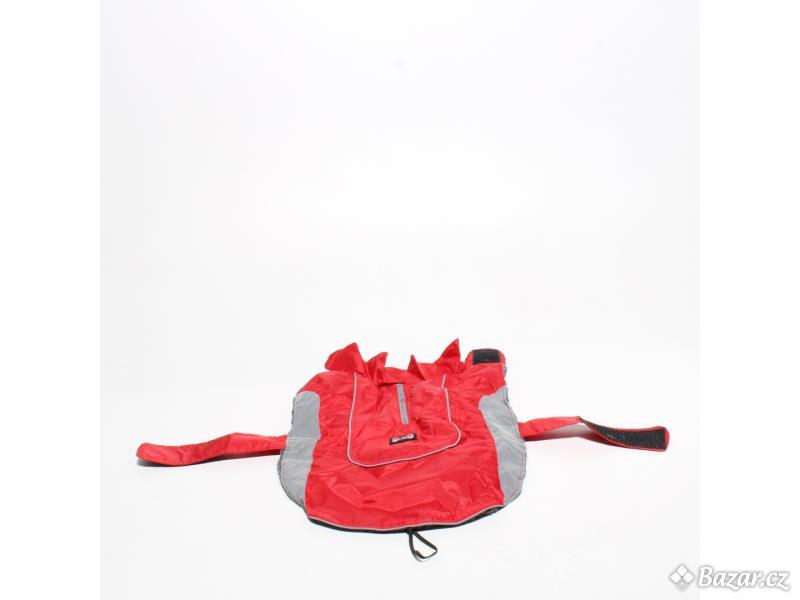 Reflexní psí bunda TFENG červená XL