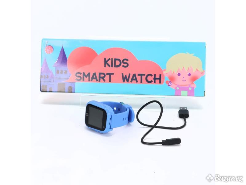 Dětské chytré hodinky PTHTECHUS modré dětské