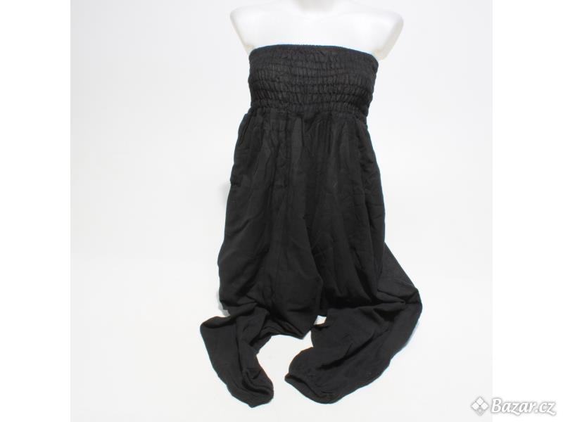 Dámské šaty černé bez rukávů 98 cm