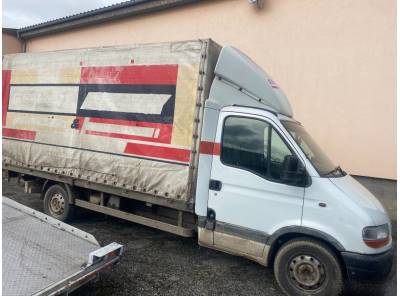 Renault Master, Plachta, hydraulické čelo