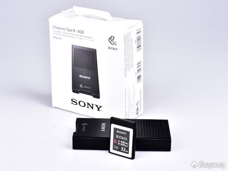 Sony čtečka karet XQD / CFexpress (Typ B) + Sony XQD 32 GB G
