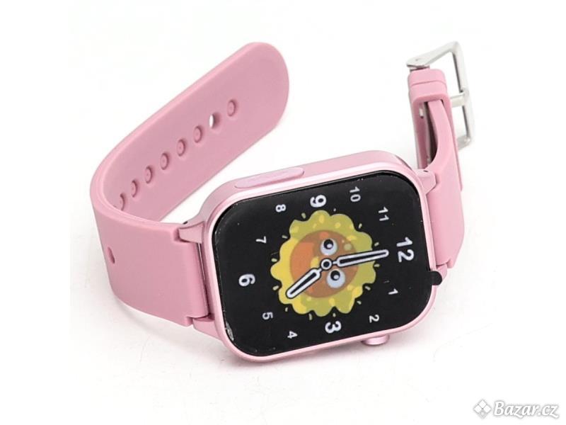 Dětské digitální hodinky Kaacly D07 Růžové