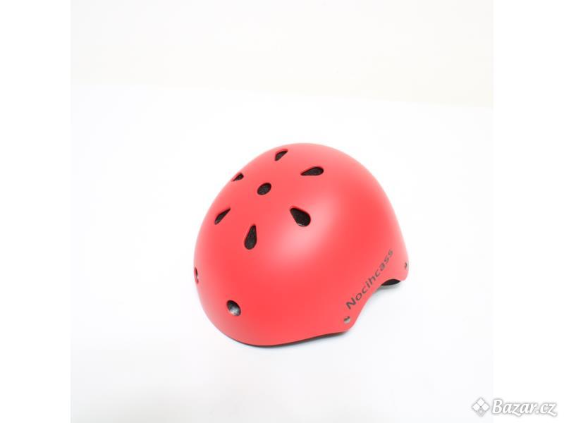 Dětská helma červená Nocihcass KH01BB-DE
