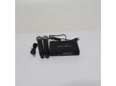 Bezdrátový mikrofon MicrocKing MK207 černý
