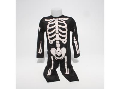 Dětský kostým KIK skeleton 3-5 let