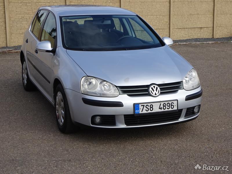 VW Golf 1.9 TDI r.v.2005 (66 KW) Koupeno v ČR