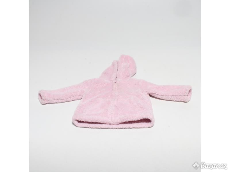 Dětská bunda Baby růžová 3-6m