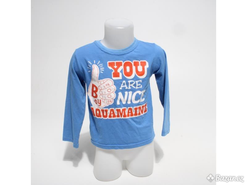 Dětské tričko Boy 2002 modré