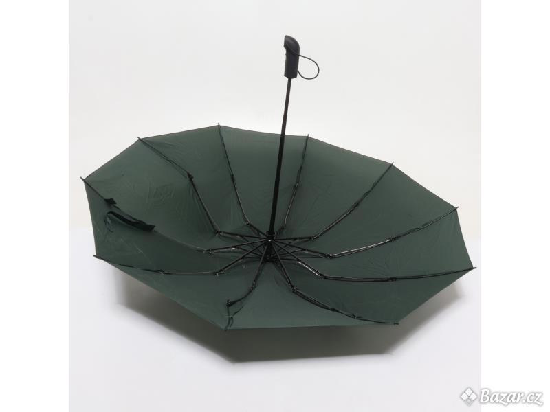 Zelený skládací deštník Conlun