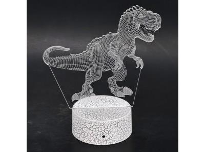 3D noční světlo Vanwilit dinosaura