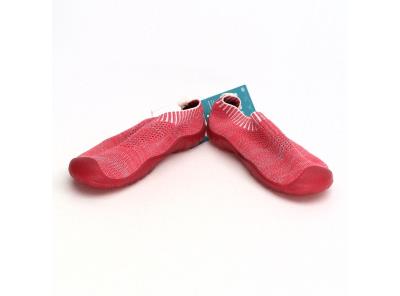 Barefootové boty pro dívky červené Mabove