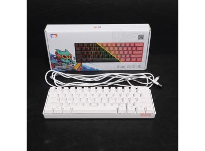 Mechanická klávesnice XINMENG bílá