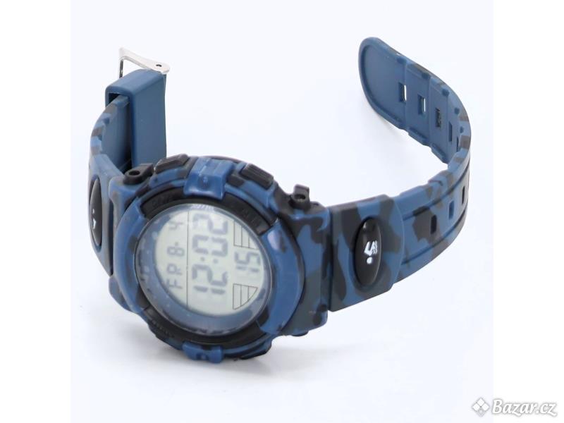 Digitální hodinky A ALPS L6606 černá modrá