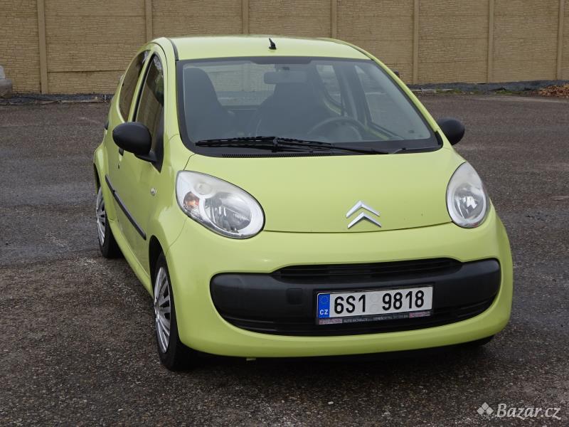 Citroen C1 1.0i r.v.2007 1.Maj.serv.kníž.ČR stk:3/2026 