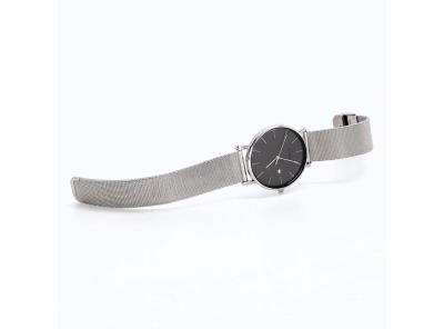 Ultra tenké hodinky BUREI, šedé