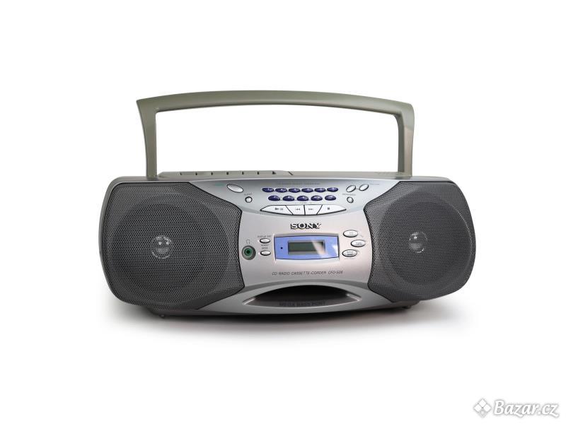 Sony CFD-S26 Radiomagnetofon Portable CD Player Casette Player Radio Speaker Boombox 
