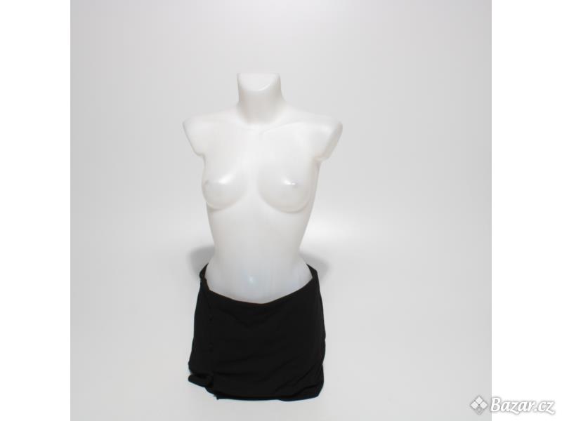Dámská mini sukně SOLY HUX černá na zip