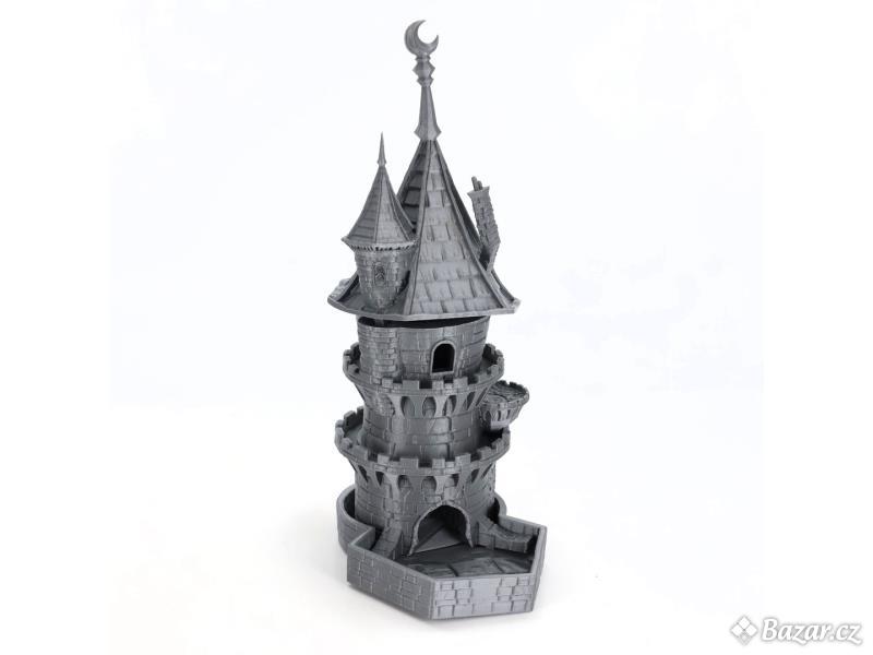 Kostková věž 3D VIKINGS ‎wizard tower 001