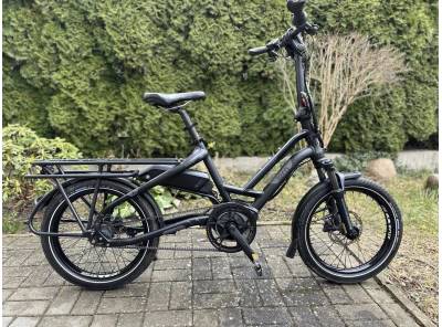 3100 km E-Bike CARBON DRIVE: Elektrokolo na pásce TERN, BOSCH PLUS 50 Nm, NEXUS 8 , 20