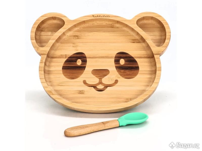 Bambusová deska a lžíce Bubbaboo ‎