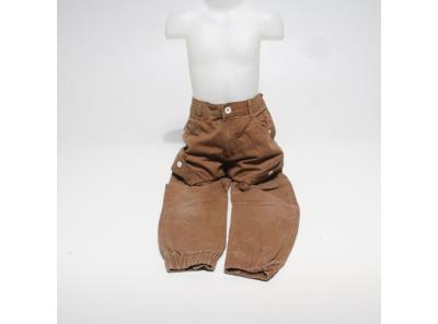 Dětské kalhoty George hnědé, vel. 8-9let