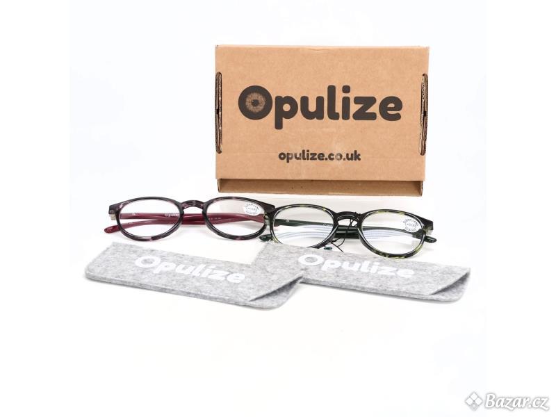 Brýle celoobrubové Opulize 2ks