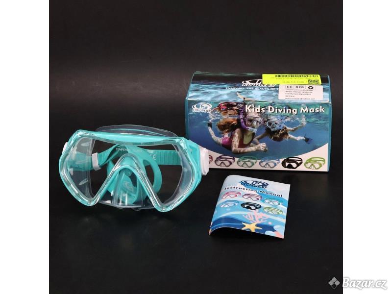 Potápěčské brýle Findway dětské modré