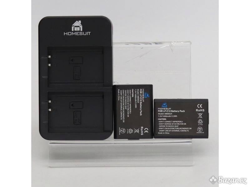 Baterie s nabíječkou Homesuit LP-E10