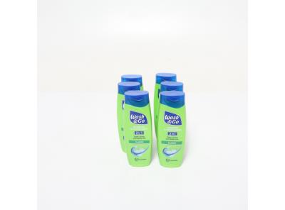 Šampon s kondicionérem Wash & Go 6ks
