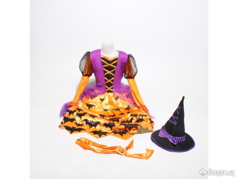 Dětský kostým Spooktacular čarodějnice 146