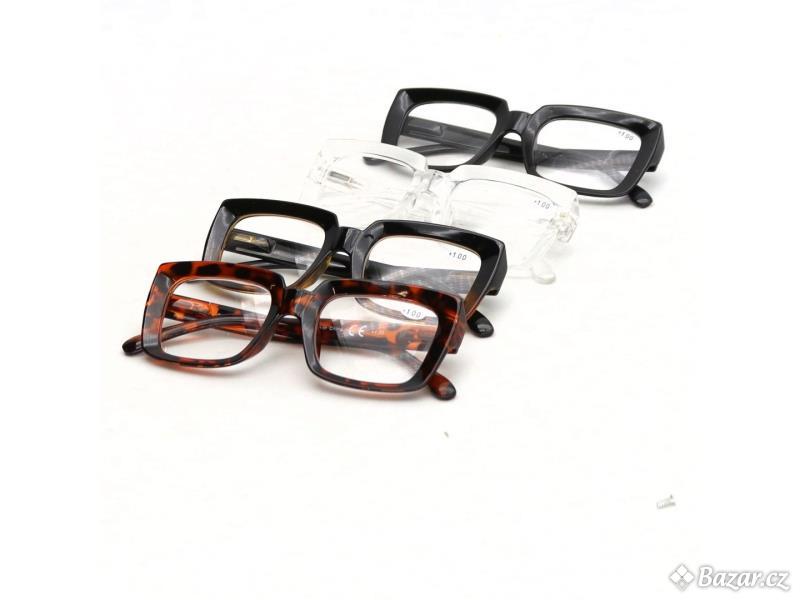 Dioptrické brýle Eyekepper R9107 4 ks +1,00