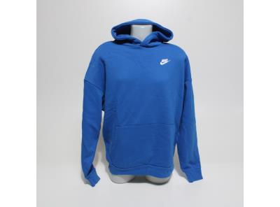 Modrá mikina Nike s kapucí vel. M