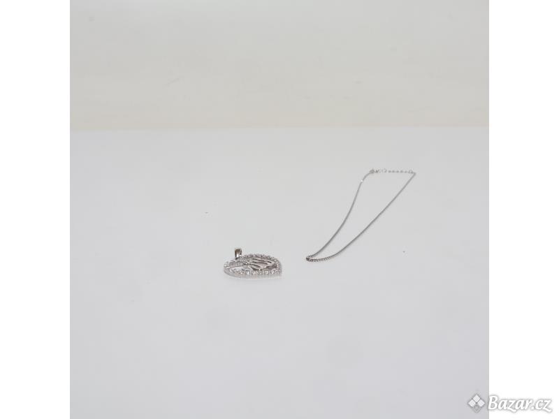 Dámský stříbrný náhrdelník YL NP80980