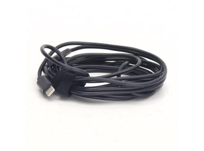 Nabíjecí kabel Sisyphy černý 300 cm