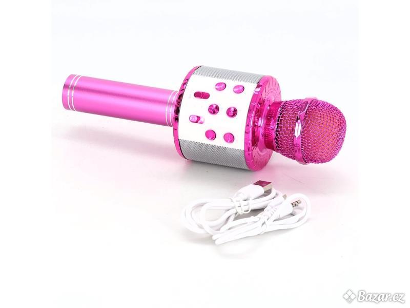 Karaoke Mikrofon ‎GeschenPark fialový