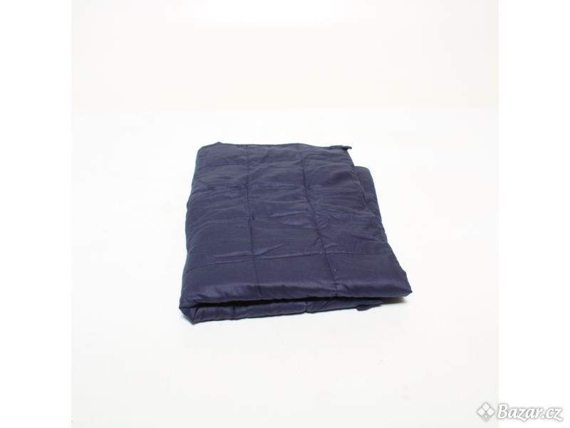 Dětská modrá bavlněná deka Recyco 