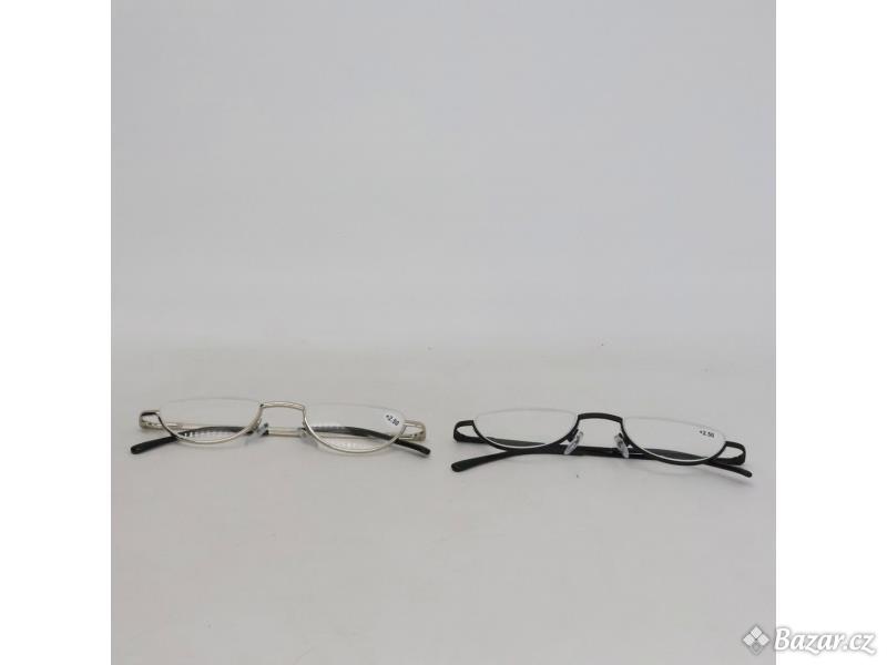 Brýle na čtení KoKobin +2.5, 2 kusy