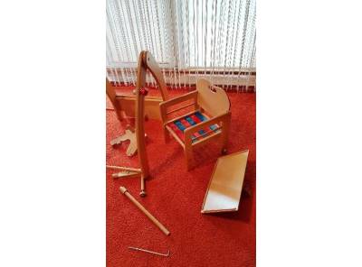 Prodám dřevěnou dětskou židličku 5v1
