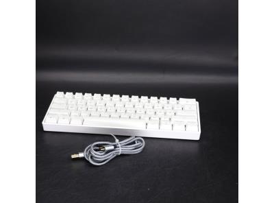 Mechanická klávesnice EPOMAKER SK61, bílá