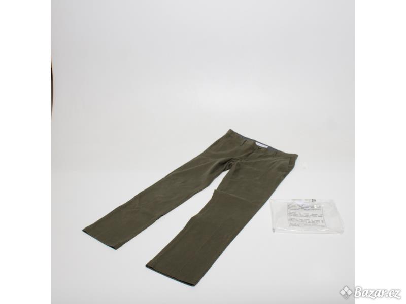 Kalhoty Amazon essentials zelené 32W-32L